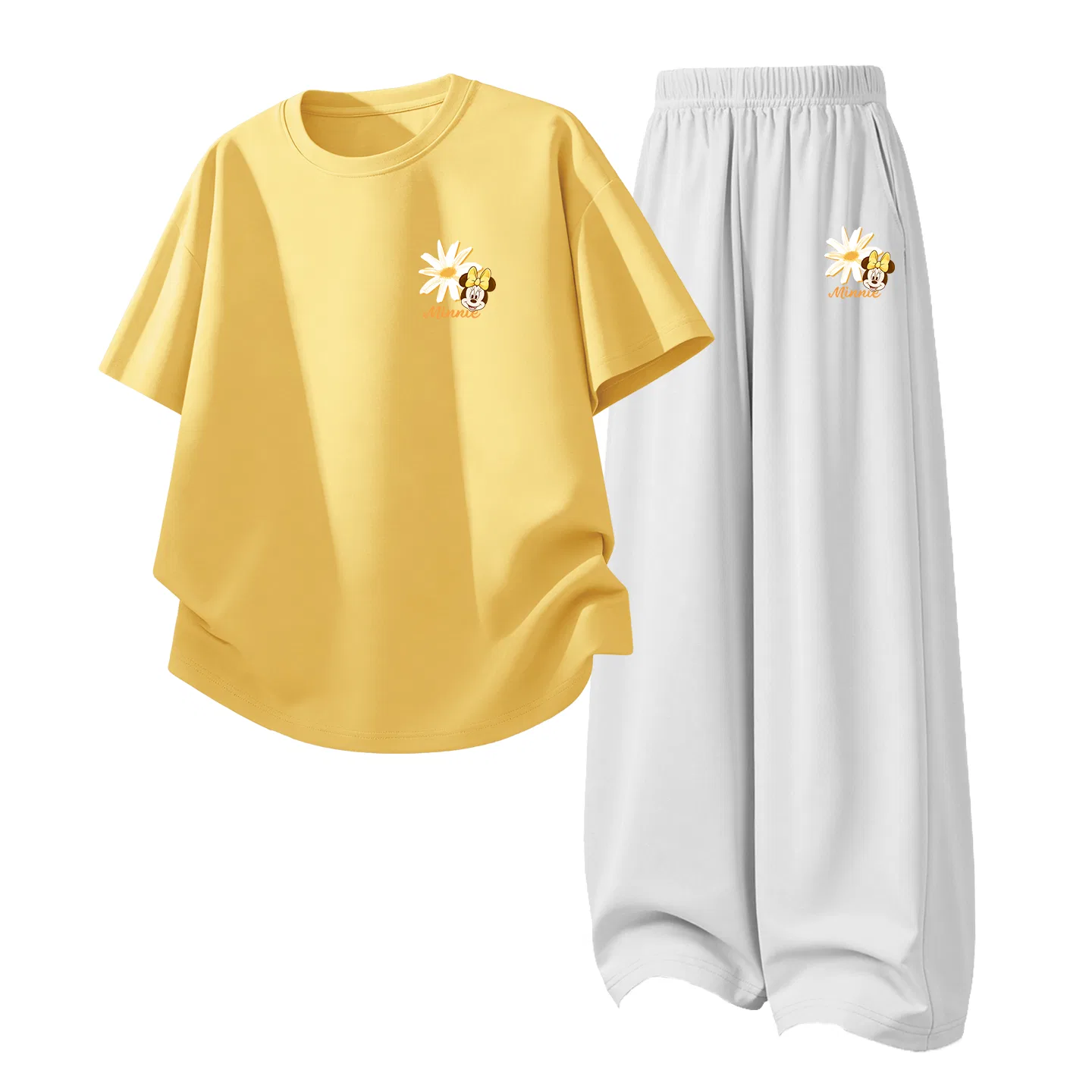 Детский спортивный костюм Disney Casual Sportswear 2 Piece Set, желто-серый
