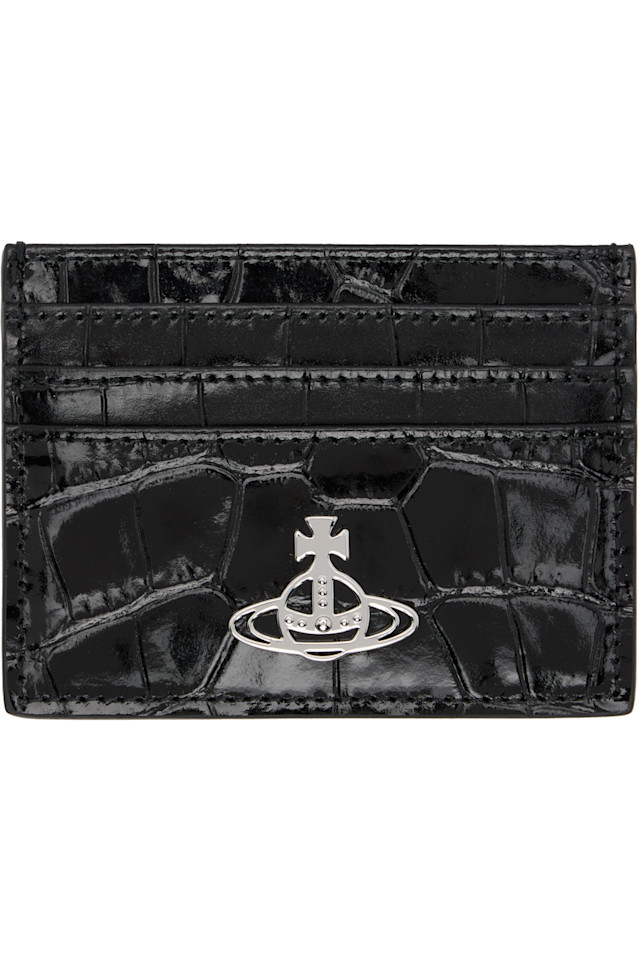 

Плоский держатель для карт Vivienne Westwood, черный