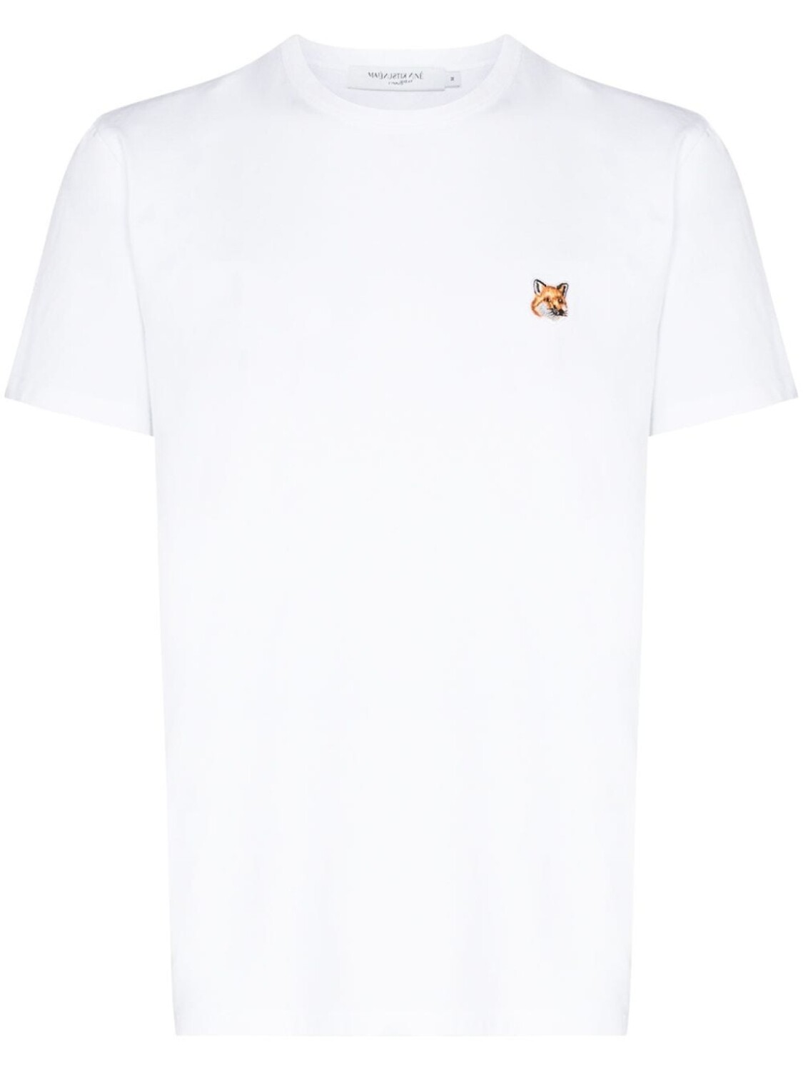 

Maison Kitsuné футболка с нашивкой, белый