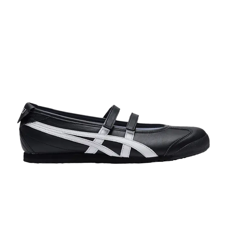 

Кроссовки Onitsuka Tiger PATOU x Mexico 66 Ballerina Black White, черный