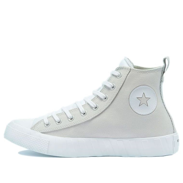 

Кроссовки unt1tl3d high 'vulcanized midsole - pale putty' Converse, белый