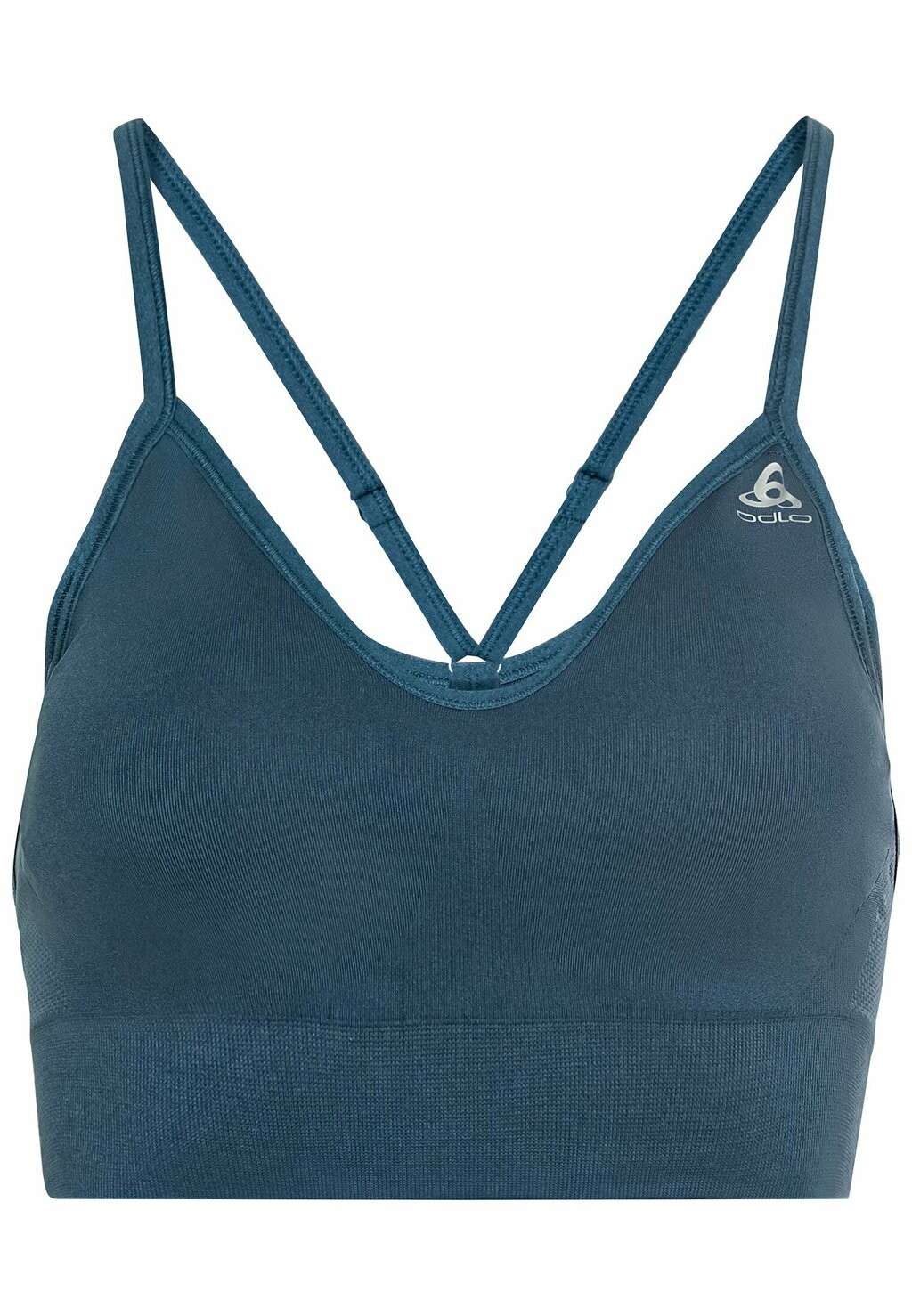 

Спортивный бюстгальтер с легкой поддержкой SEAMLESS SOFT 20 ODLO, сине-серый