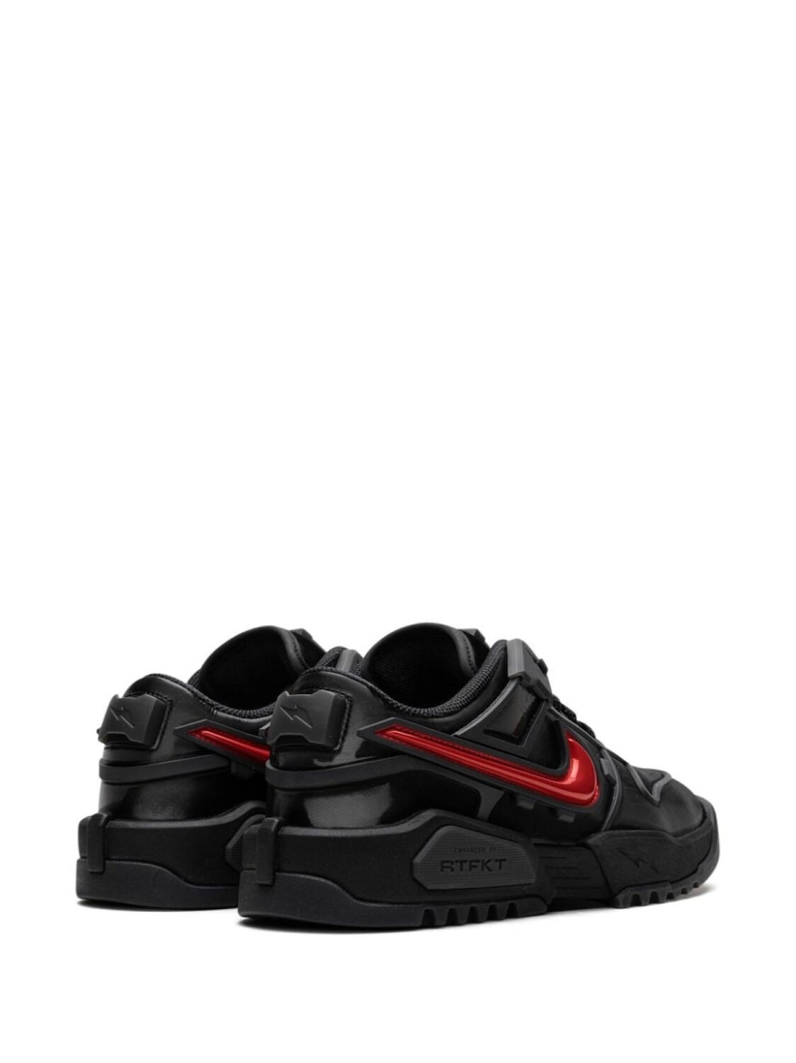 Кроссовки Nike x RTFKT Dunk Genesis Low "Clone X (Edition of 5849)", черный — фото 3