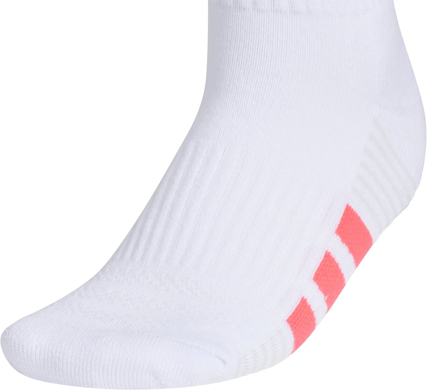Носки женские с компрессией adidas, 3 пары, White/Pure Turbo Pink/Clear Onix Grey — фото 3
