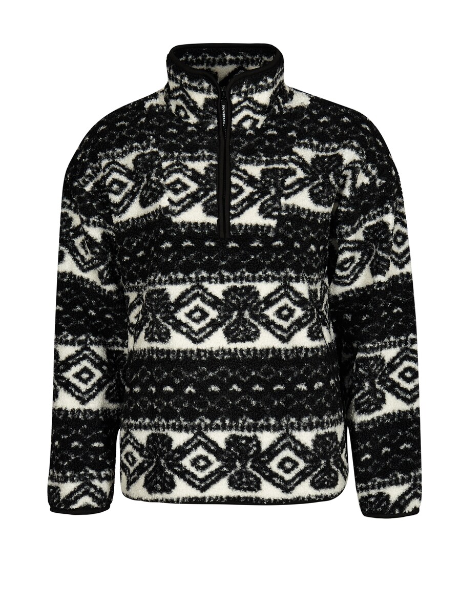 

Куртка межсезонная South Beach, черный/белый