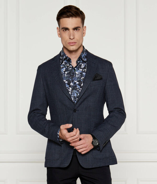 

Куртка ханри Slim fit Boss, синий