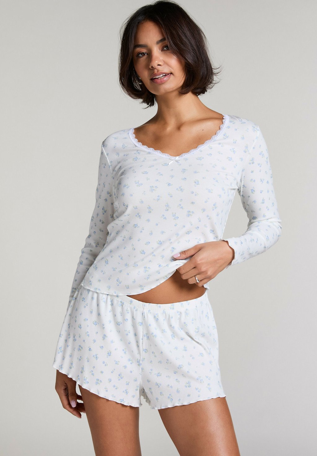

Пижама SET Hunkemöller, синий