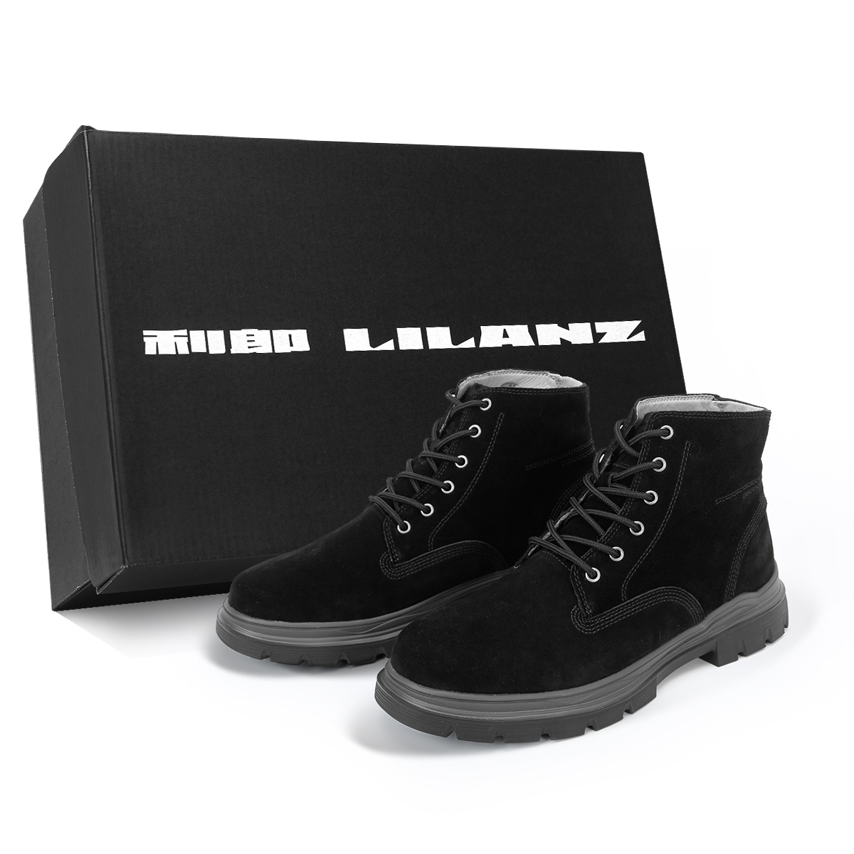 

Короткие мужские ботинки Martin LESS IS MORE, Black (W4Qxl30801)