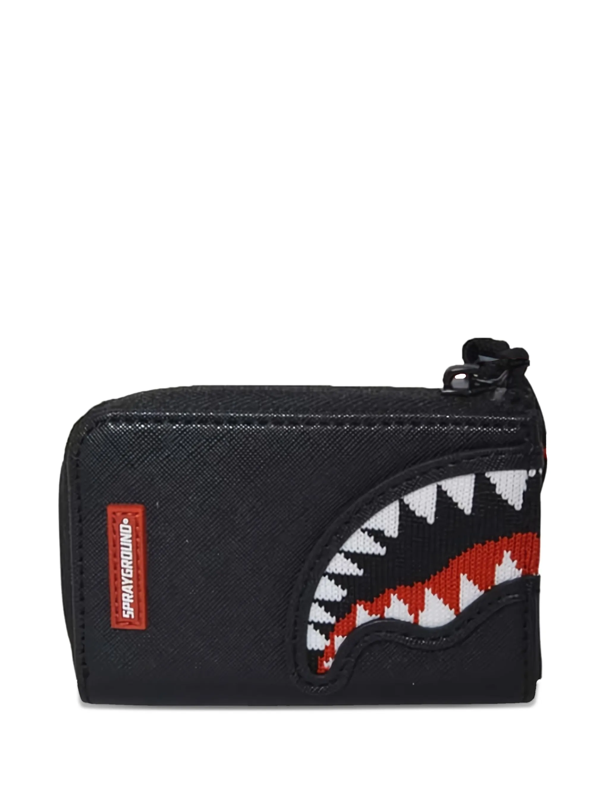 

Кошелек с декором в виде акулы Sprayground, черный
