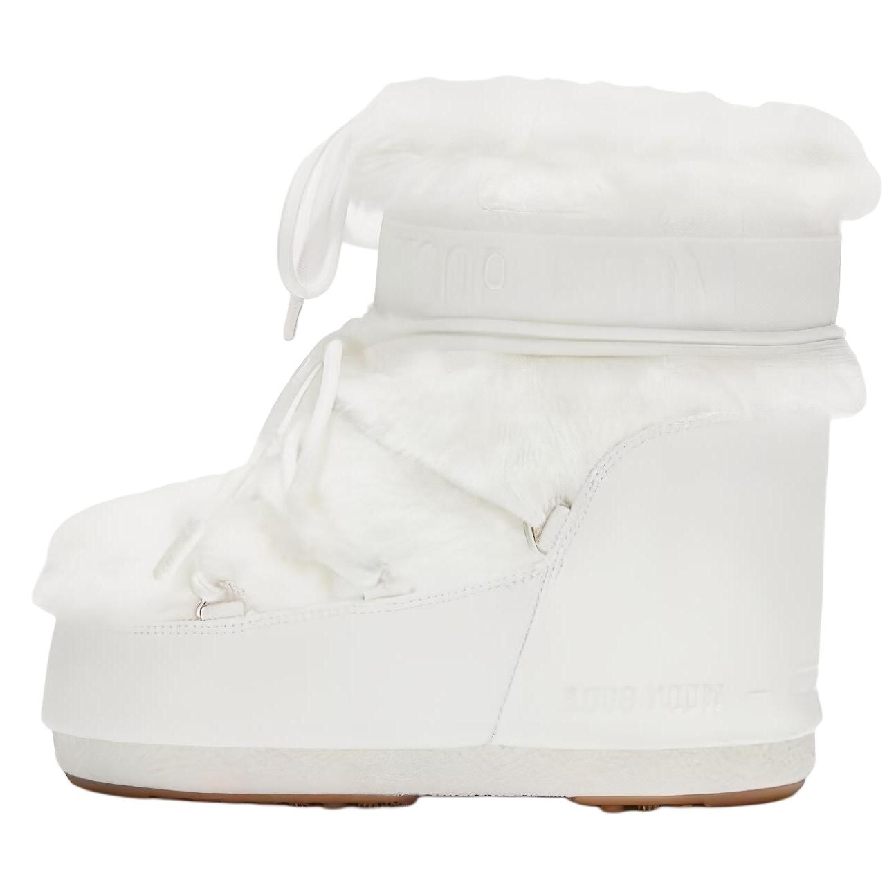 Сапоги унисекс Moon Boot зимние, белый