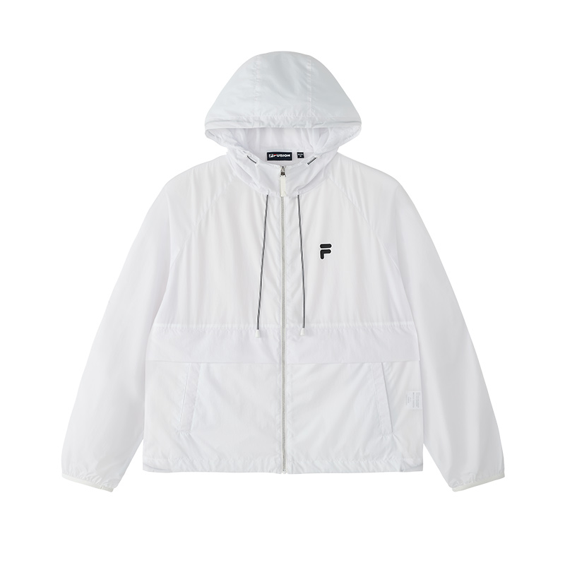 

Суперлегкая дышащая одежда с защитой от солнца для женщин FILA FUSION, классический белый