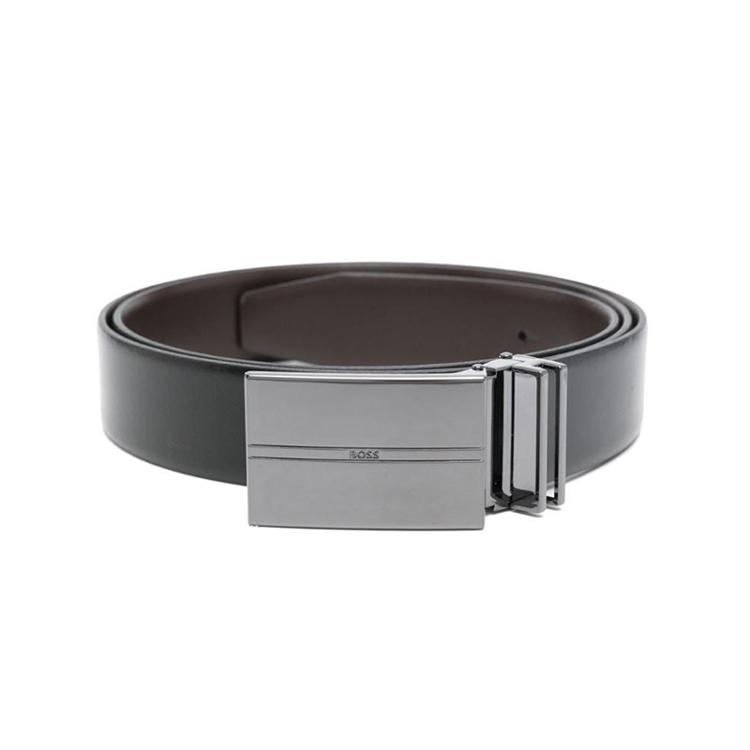 

HUGO BOSS Ремень Boss со сменной пряжкой, Black