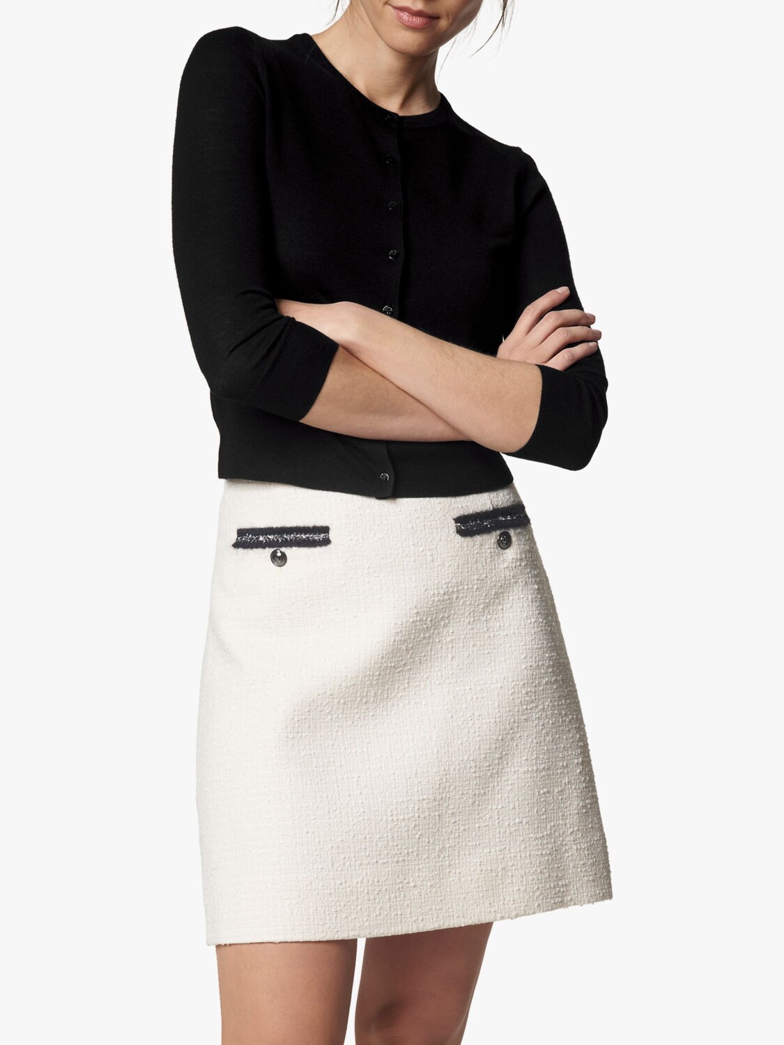 

Кардиган LKBennett Bonnie из мериносовой шерсти, черный