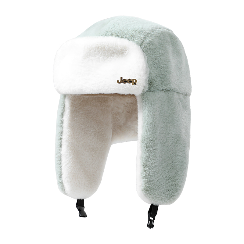 

Утепленная шапка-ушанка Unisex Jeep, avocado