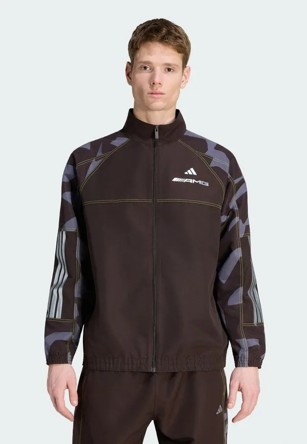 Тренировочная куртка amg с камуфляжным рисунком Adidas Performance, Aurora Coffee Aurora Onix