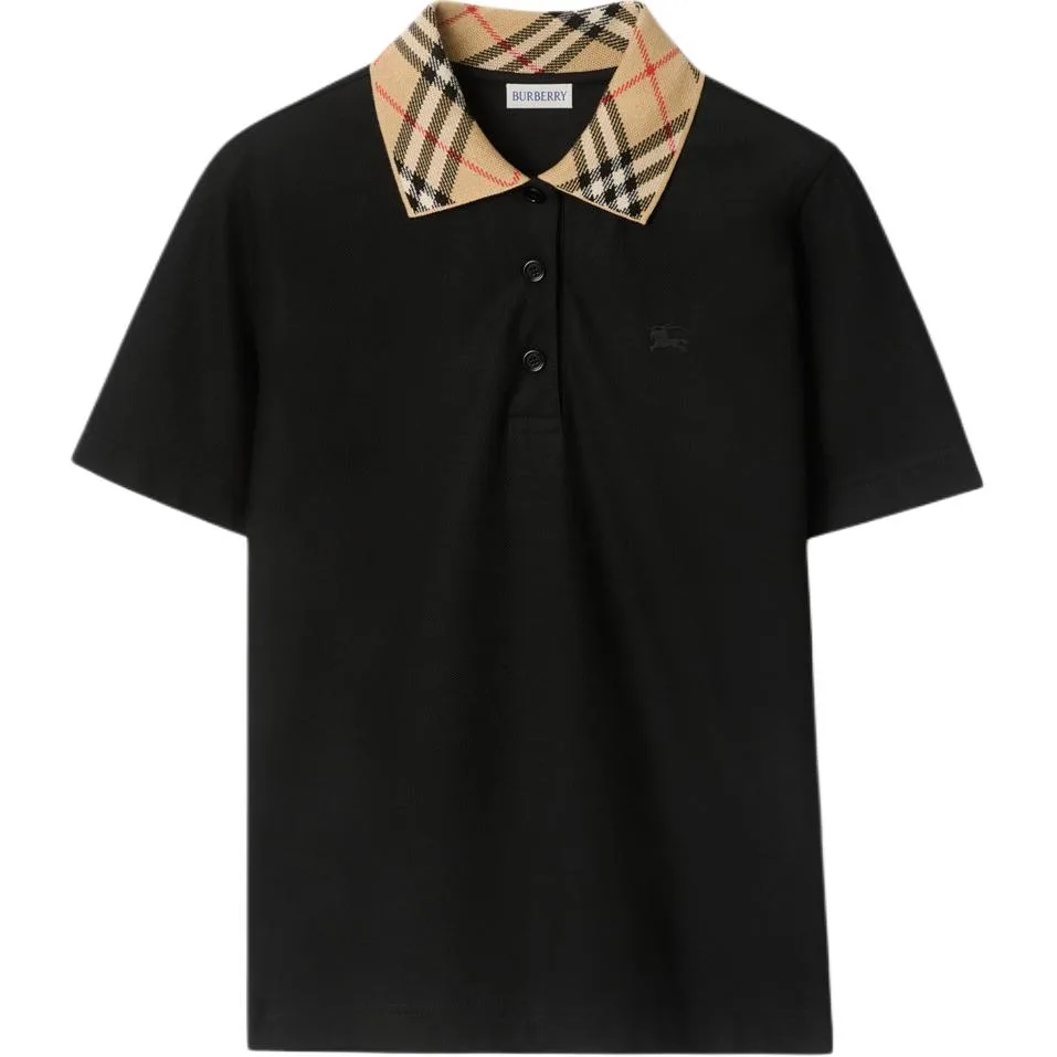 Рубашка Burberry, мужская, уличный стиль, черный