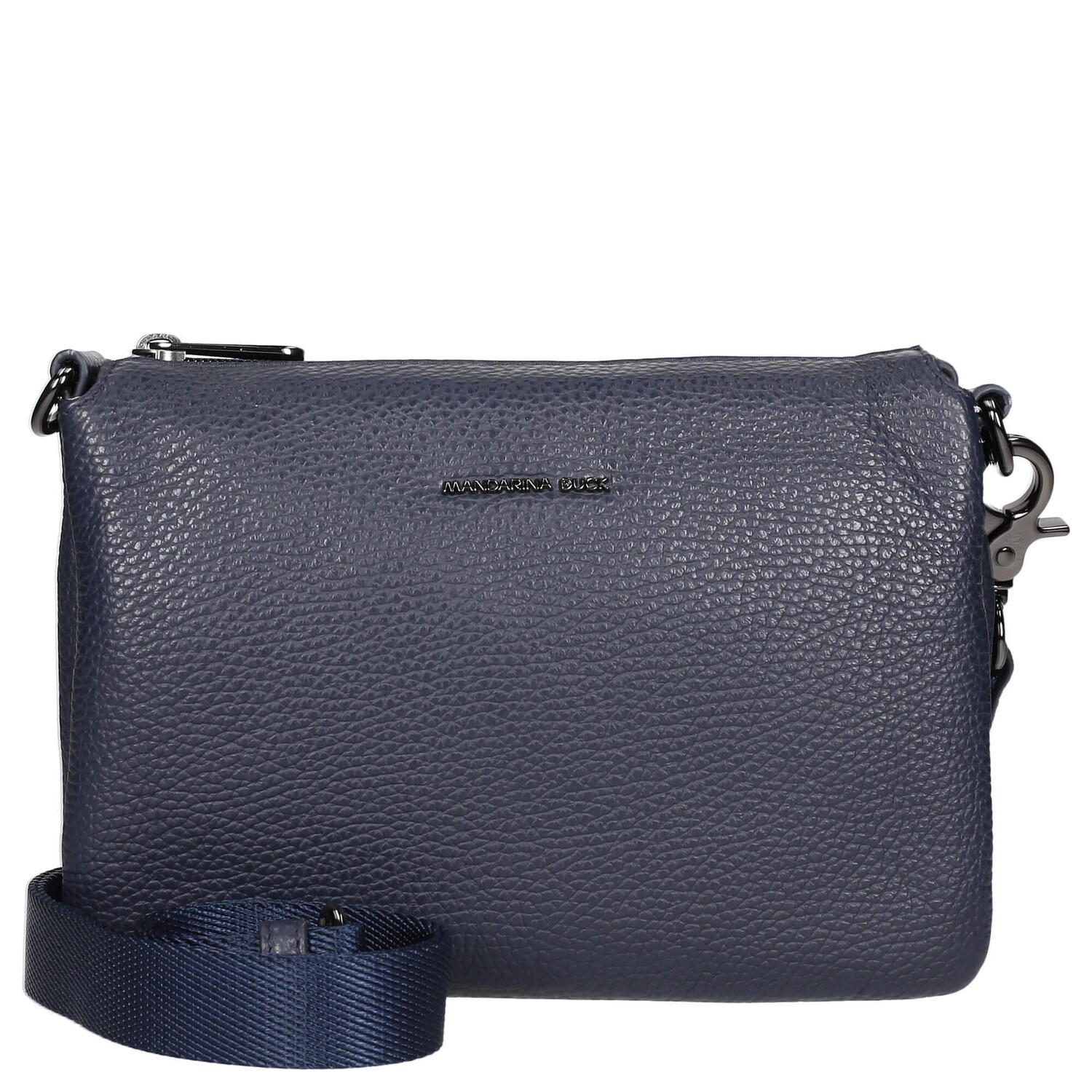 

Клатч Mandarina Duck Mellow Leather Pochette Abendtasche 23 cm, цвет dress blue
