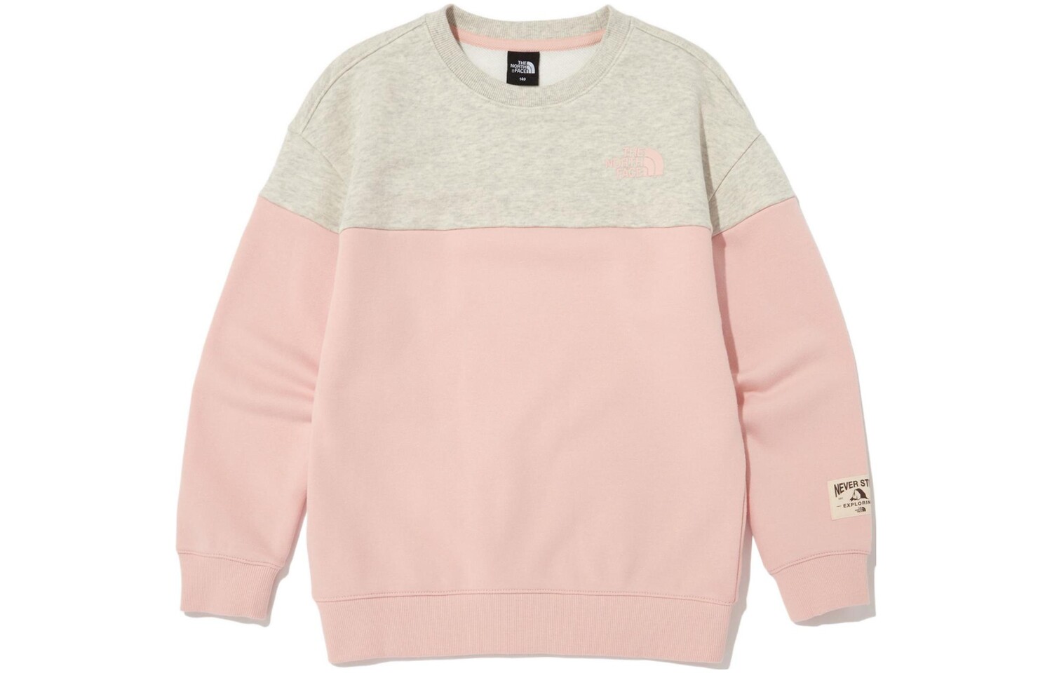 

Детская повседневная спортивная одежда The North Face, розовый