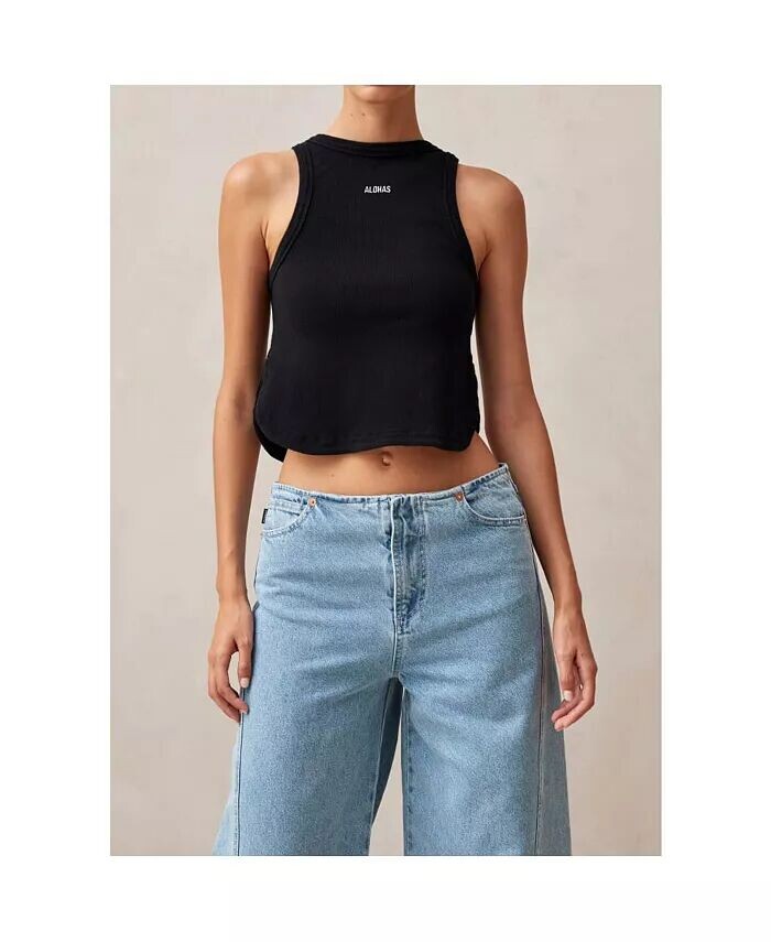 

Женская майка Дина ALOHAS, черный