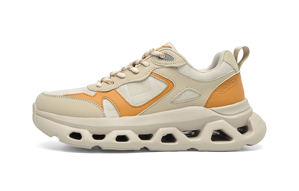 

HLA Низкие скейтерские кроссовки мужские бежево-оранжевые, цвет Beige Orange