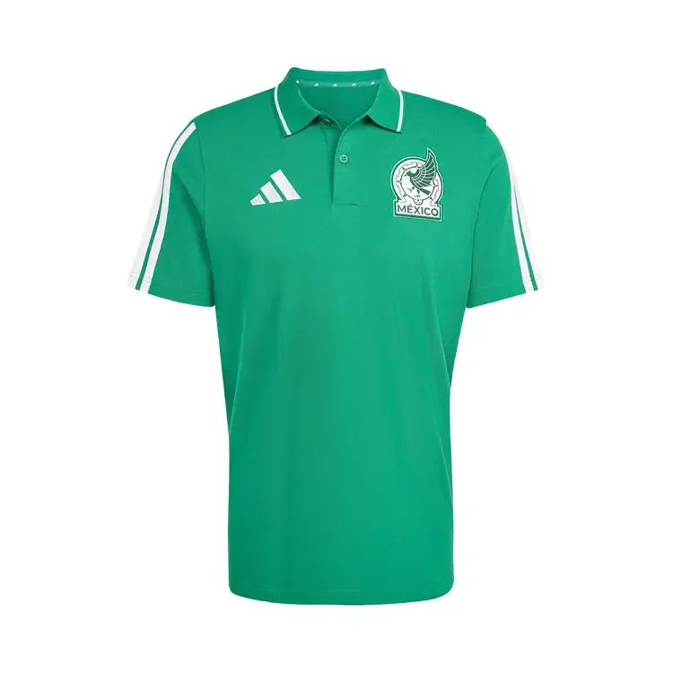 Футболка-поло Adidas Mexico DNA, зеленый