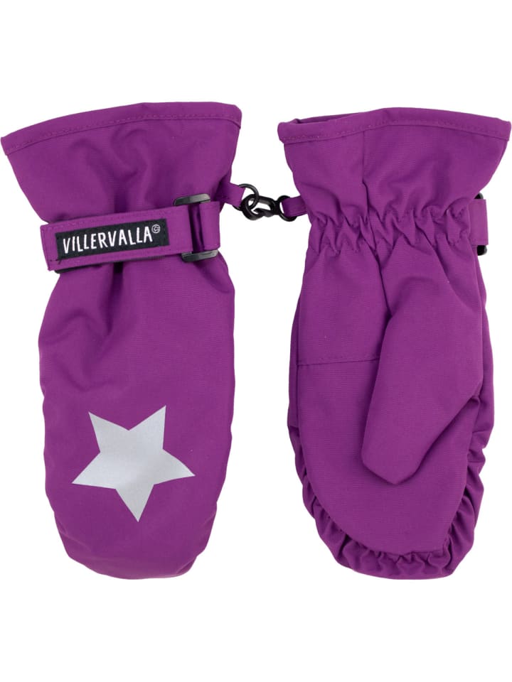 

Villervalla Перчатки со звездами фиолетового цвета