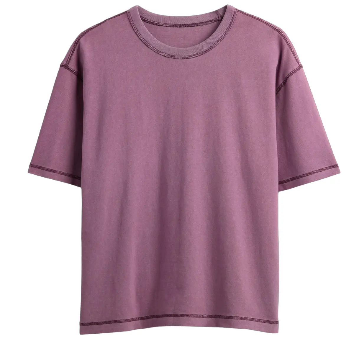 

Футболки унисекс с круглым вырезом, средней плотности GAP, фиолетовый