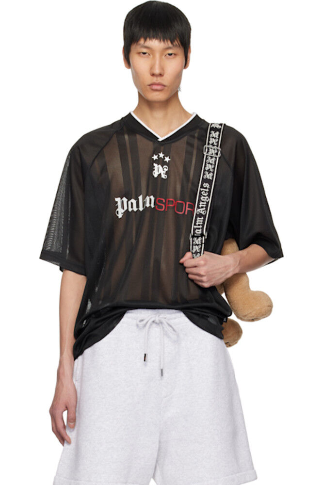

Черная футболка «Palm Sport» Palm Angels