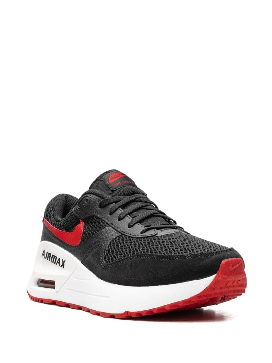 

Кроссовки Nike Air Max Systm "Черный/Университетский красный/Белый", черный