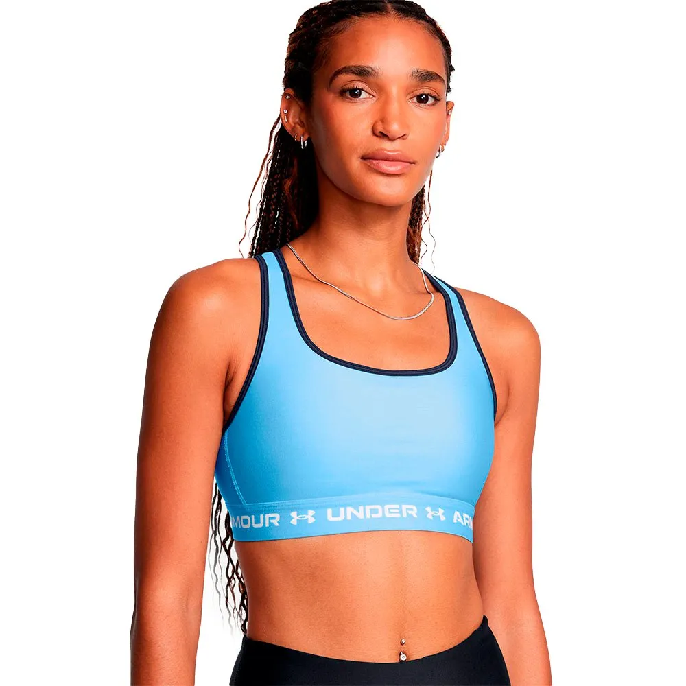 

Спортивный топ Under Armour Crossback medium support, синий