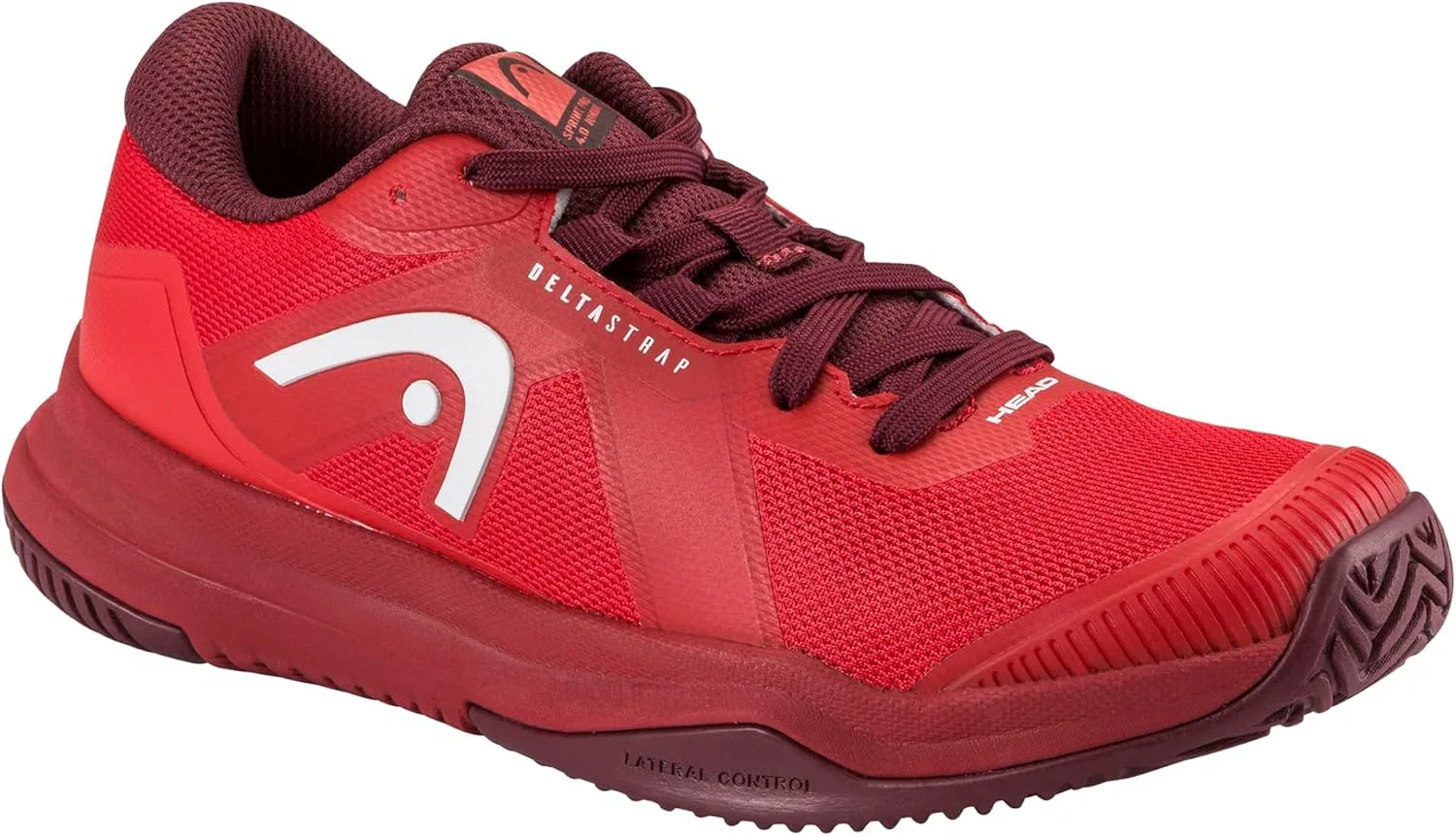 Кроссовки теннисные HEAD Junior Sprint Pro 4.0, Red/Dark Red