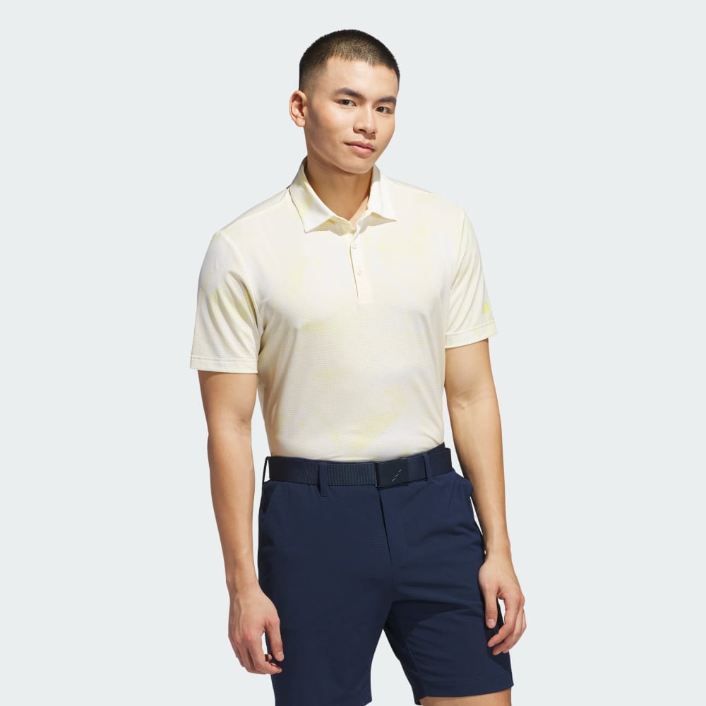 

Спортивная футболка Adidas Ultimate365 Printed Mesh Polo Shirt, цвет Warm Vanilla