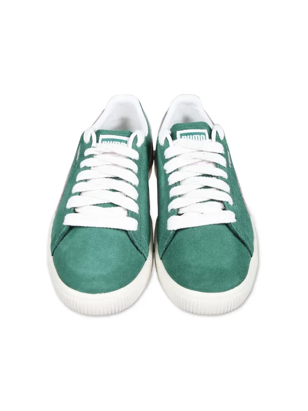Кроссовки Clyde Puma Kids, зеленый — фото 4