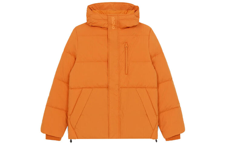

Пуховик мужской оранжевый Kenzo