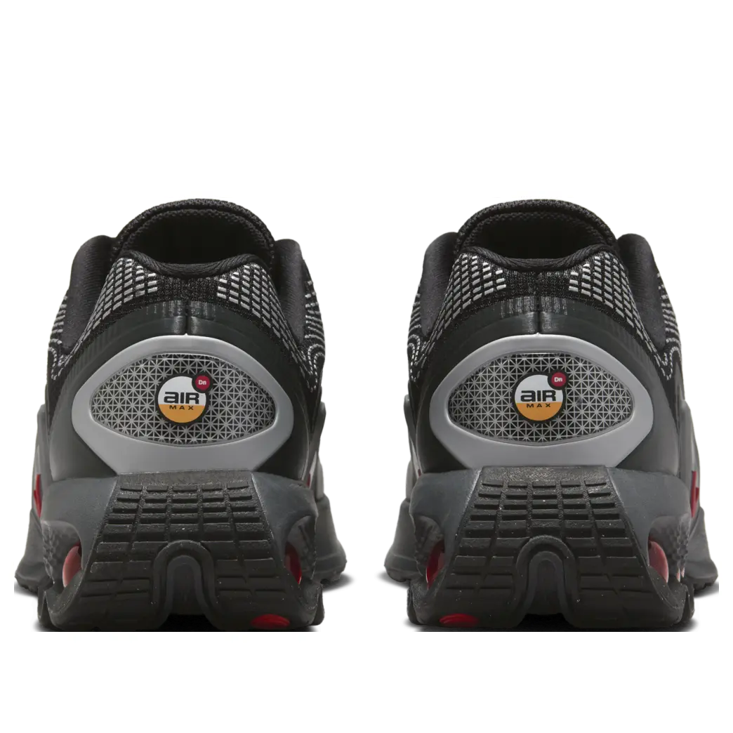 Кроссовки (GS) Nike Air Max Dn 'Black Metallic Silver University Red' — фото 3