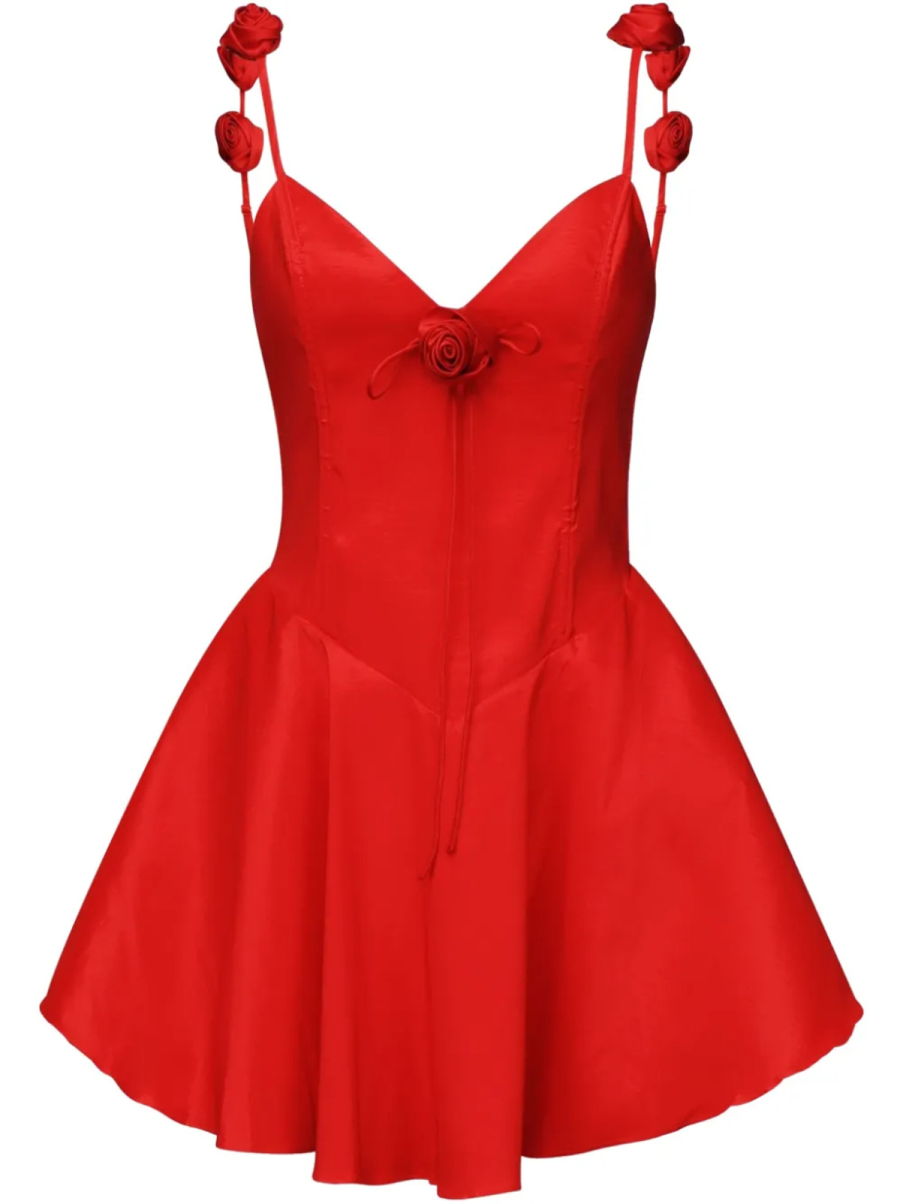 

Для любви и лимонов Orsa мини-платье For Love And Lemons, красный