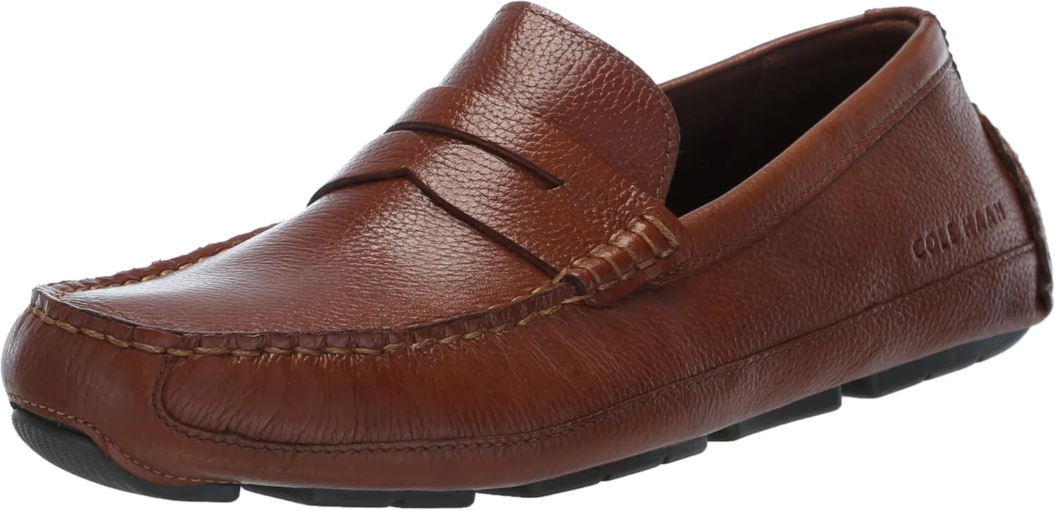 Мужские туфли Cole Haan Wyatt Penny Driver, British Tan Nicotine