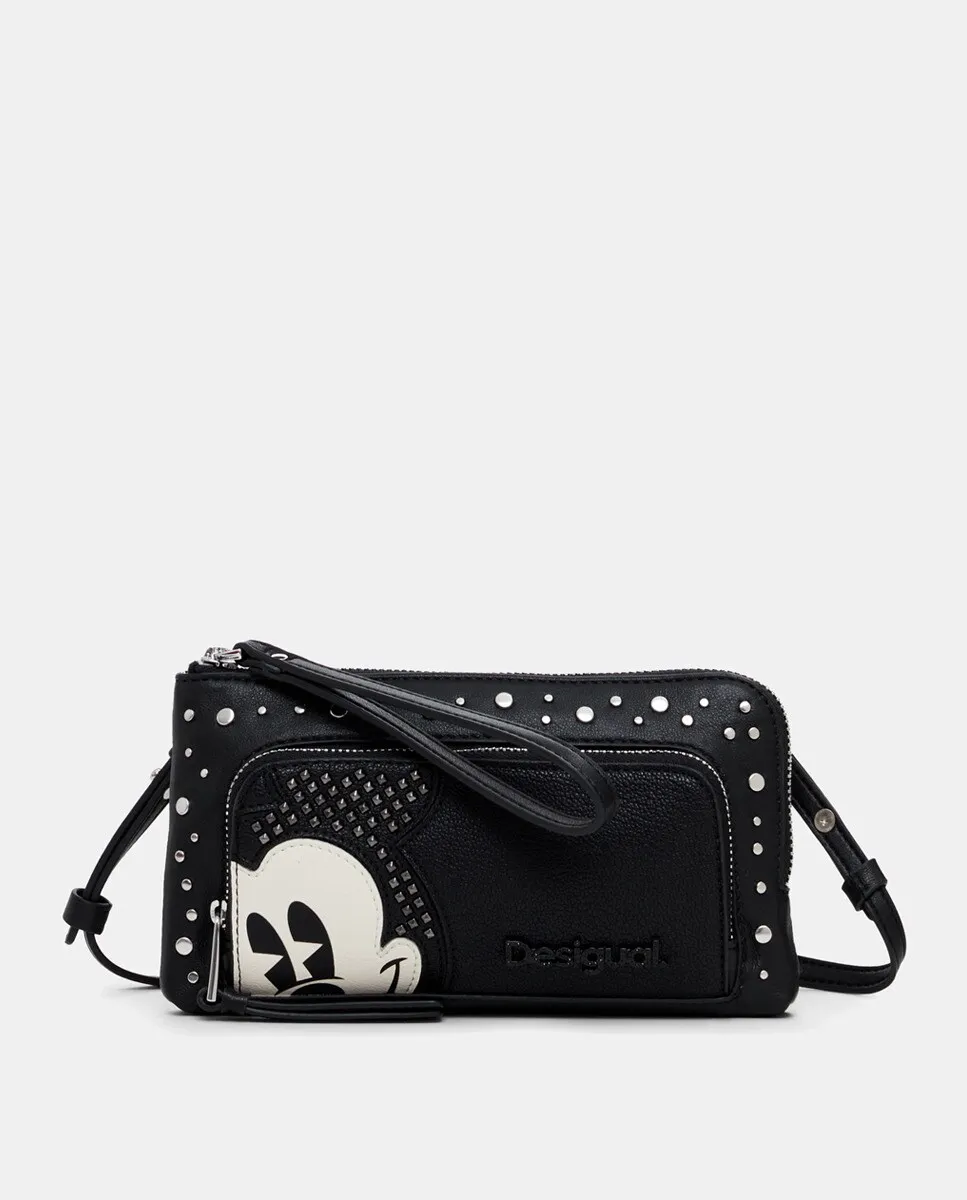 

Мини-сумка Mickey с эффектом кожи Desigual, черный