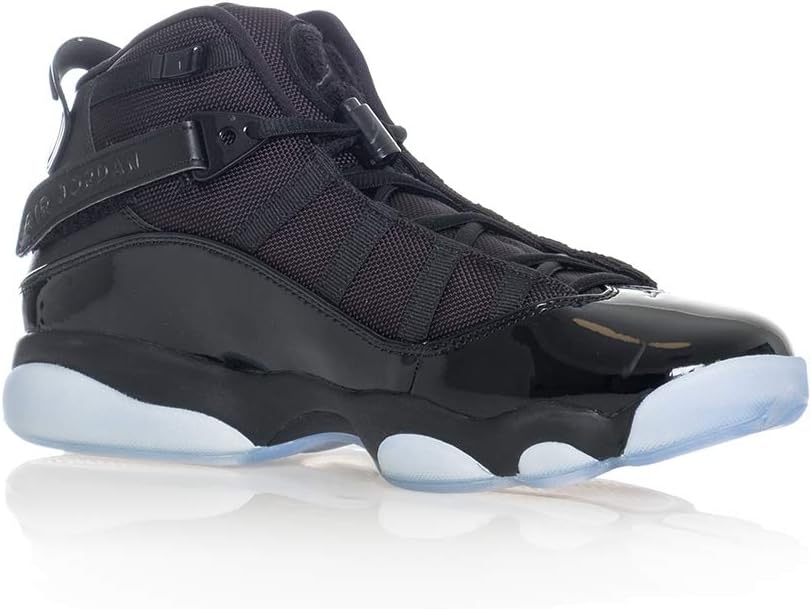 Мужские кроссовки Nike Air Jordan 6 Rings, белый/черный — фото 3