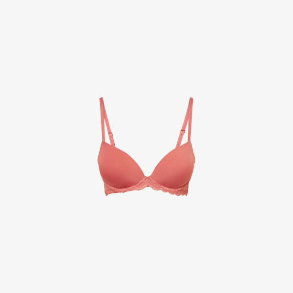 

Чувственный бюстгальтер с эффектом подъема Demi из стрейч-ткани Calvin Klein, цвет terrazzo