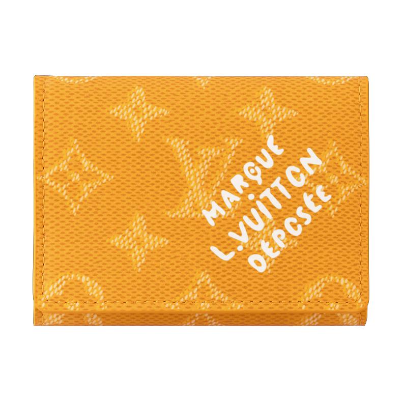 

LOUIS VUITTON Желтый визитница