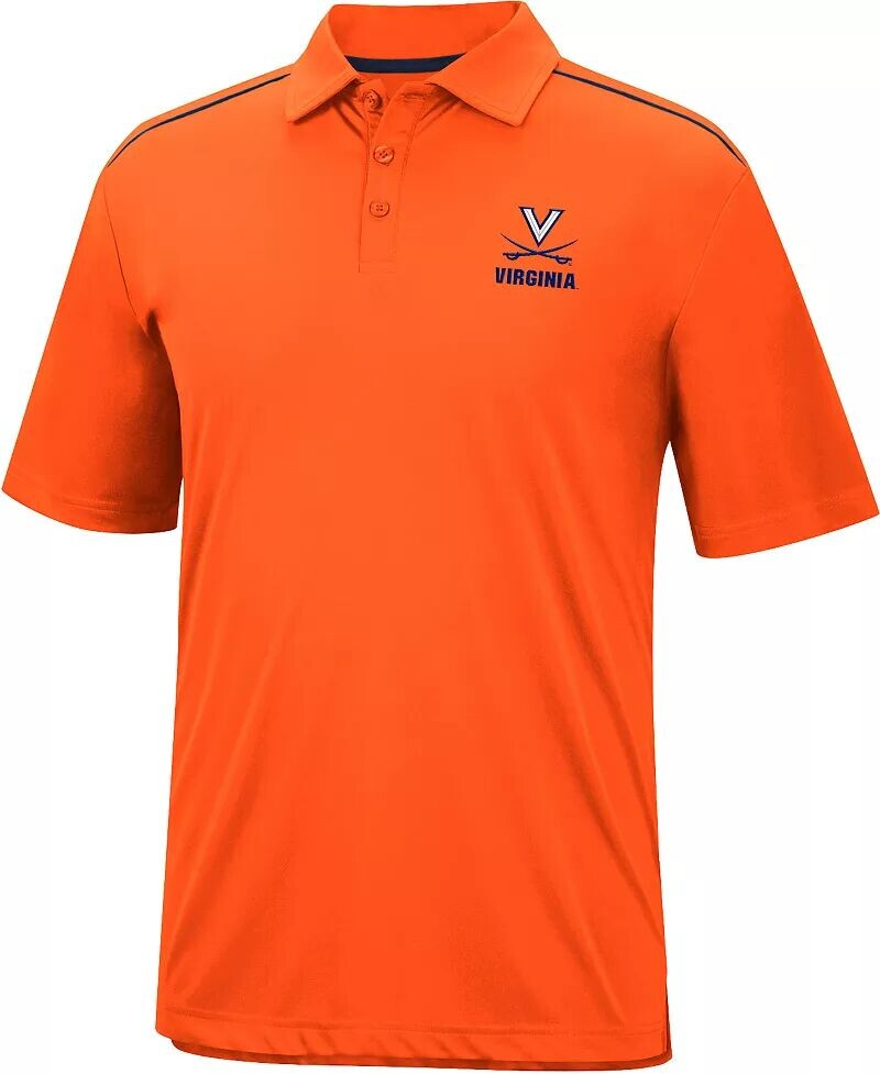 

Colosseum Мужская футболка-поло Virginia Cavaliers оранжевая