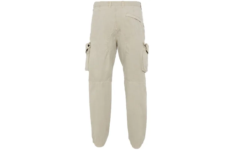 STONE ISLAND Кargo штаны мужские ecru — фото 4