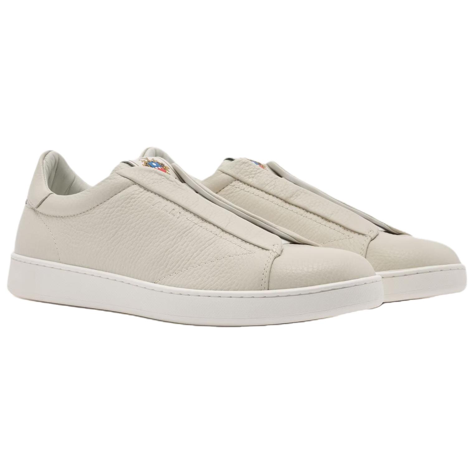 BALLY Ретро кроссовки Skateboard Shoes мужские low top белые — фото 4
