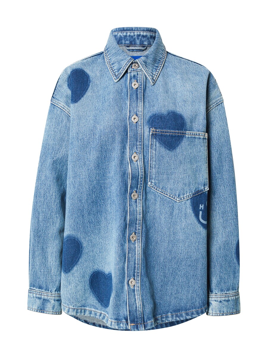 

Куртка межсезонная HUGO Garesa_2_B, цвет Blue/Blue denim