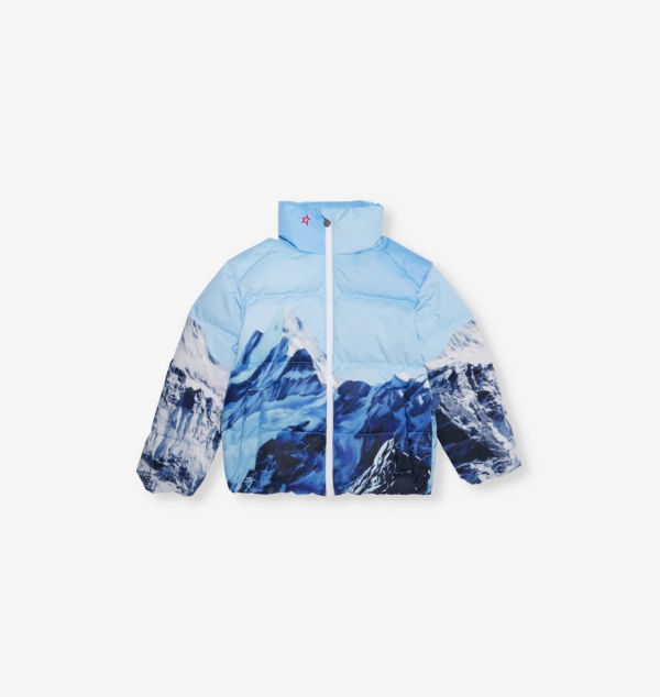 

Пуховик Nuuk с пейзажным принтом 6-14 лет Perfect Moment, цвет landscape print