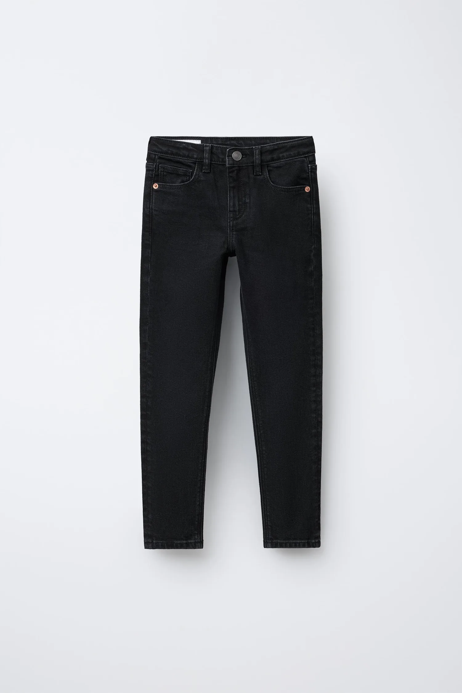 Узкие джинсы Zara, черный