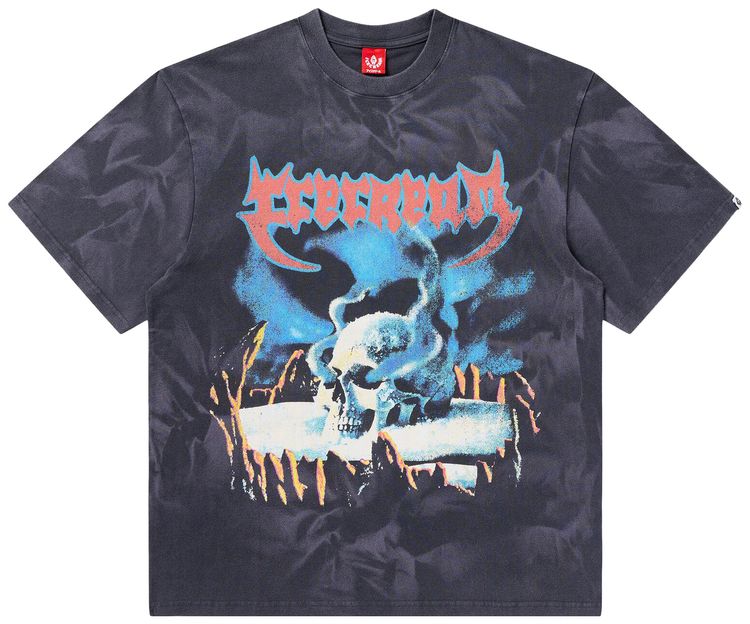 

Вязаная трикотажная футболка с коротким рукавом Icecream Stone Cold Oversize