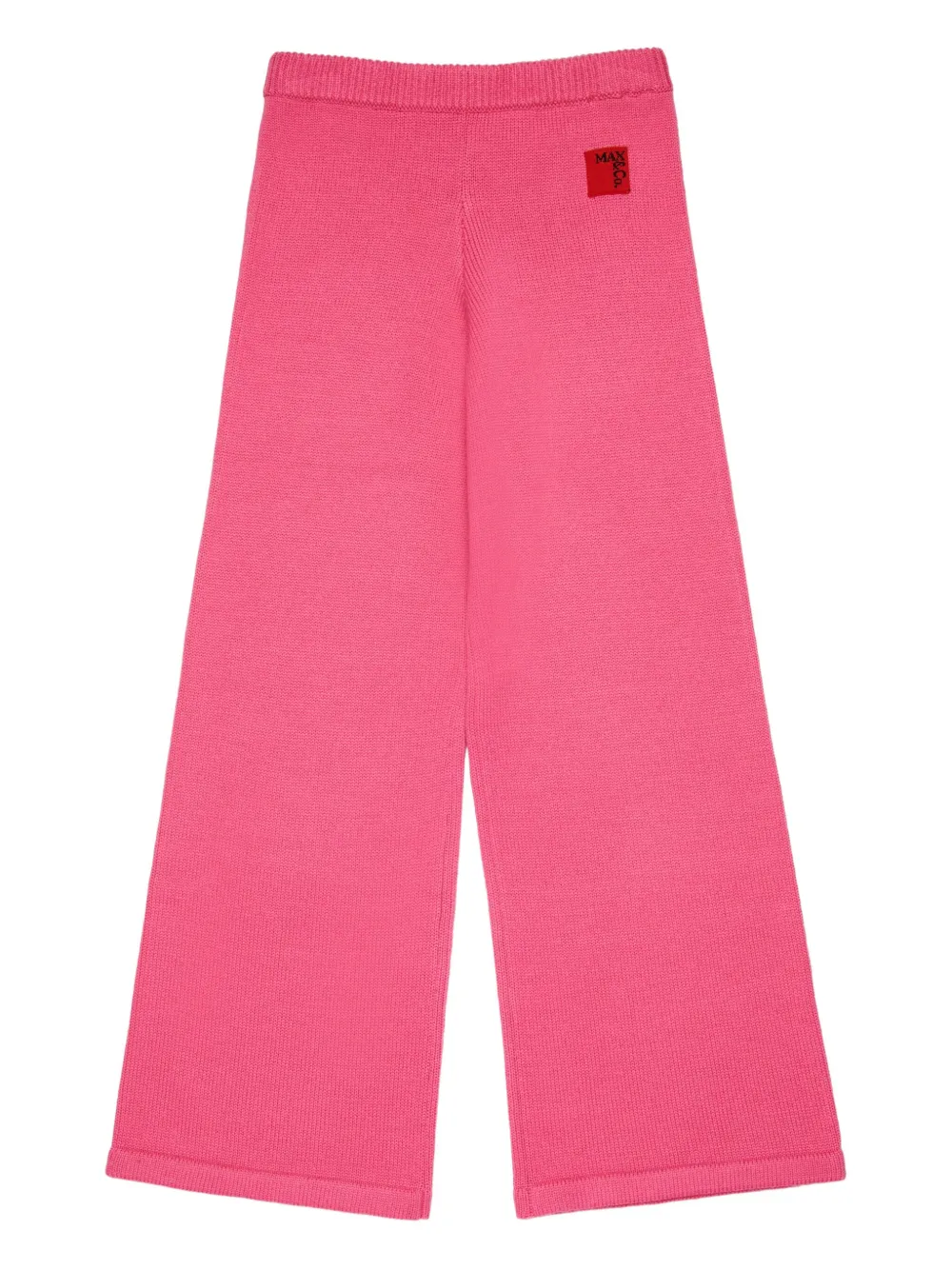 

Брюки в рубчик MAX&Co. Kids, розовый