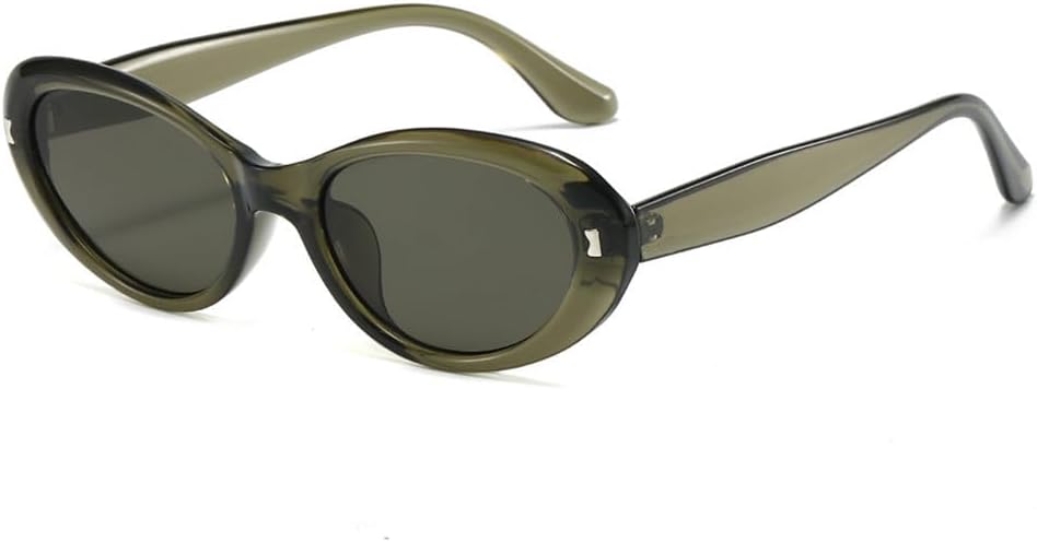 

Круглые солнцезащитные очки для женщин с градиентным покрытием UV400, мужские панк-очки из резины для занятий спортом на открытом воздухе, бега и езды generic, Olive Green